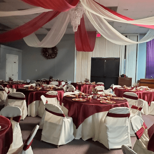 Red and White Design