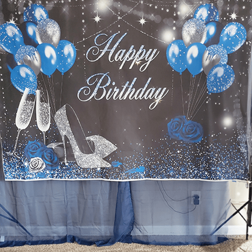 Blue and Silver Designs